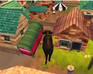 Angry bull attack wild hunt simulator építõs HTML5 játék