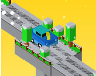 Bridge blocky cars építõs HTML5 játék