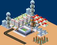 Modern city építõs játékok